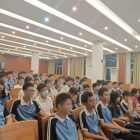 海南省技师学院食品工程系学生会学期总结大会