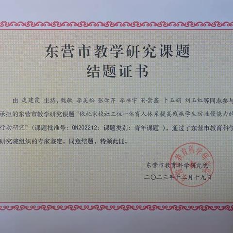 柳絮因风起，葵花向日倾 ——田秀云山东省优秀班主任工作室成员庞建霞工作总结