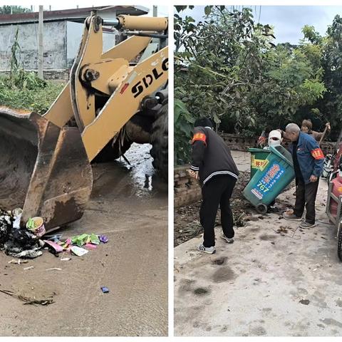 农忙不误环境事 洁净常驻百姓家 ——安都乡全域开展村容整治