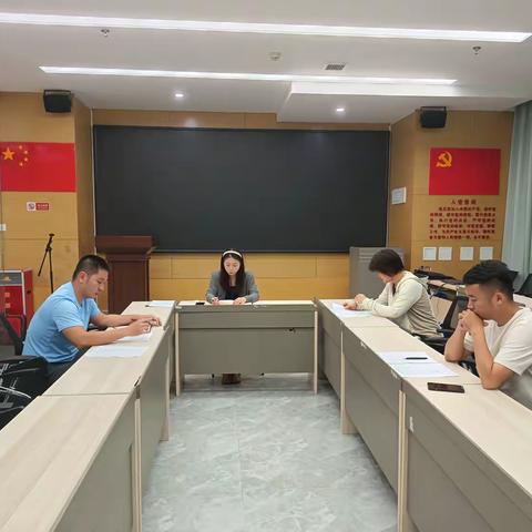 【吉阳区卓达大社区团委】卓达大社区团委7月份基层工作例会