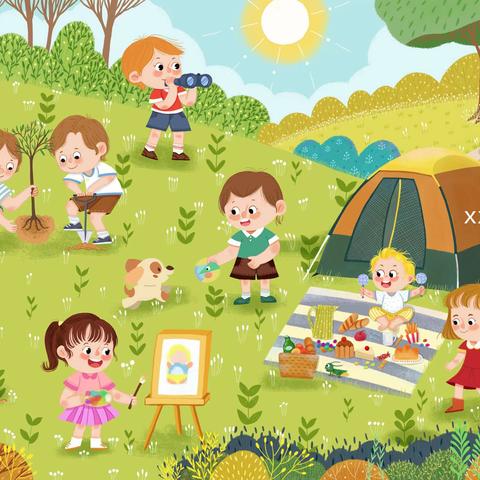 春暖花开“趣”春游，乐园“嗨”翻天——祥和小区幼儿园春游活动