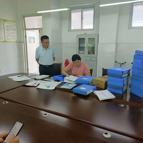 【迎安全检查，筑安全防线】临盘为民小学——县教体局安全督查组督导检查