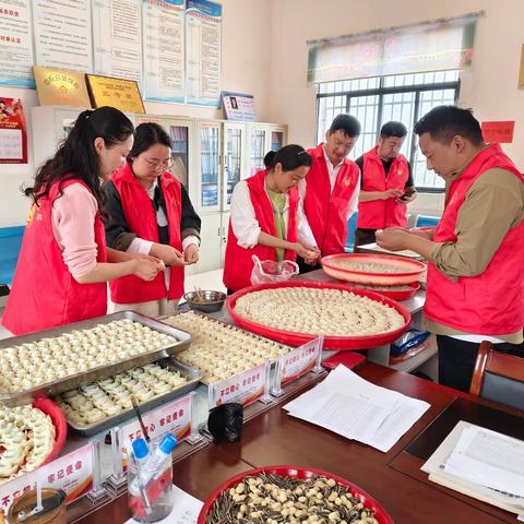 农经站党支部开展“支部联建助发展，饺子飘香传文明”孝老爱亲主题活动