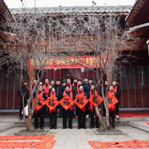 【向新启城】浓墨飘香迎新春，同心策马启新城——2026年南庄社区迎新春送春联活动