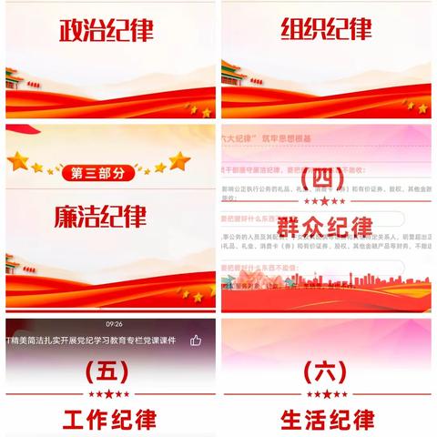 恪守“六大纪律”筑牢思想根基