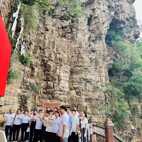 “迎七一.忆初心.践初心”主题党日活动【平桥区第二小学党支部与肖店乡三台村党支部】（副本）