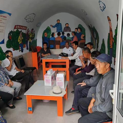 窑沟乡不灿洼新时代文明实践站进行积分兑换活动