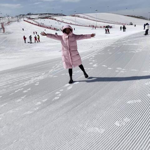 滑雪场的美好