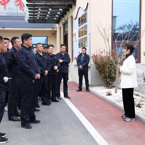 济钢集团来曲家村参观学习党建引领基层治理活动