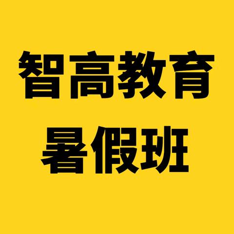 智高教育(优智艺术）暑假班开始报名了