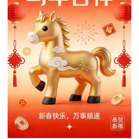 红火开年，祥瑞盈门2026马年吉祥新春快乐，万事顺