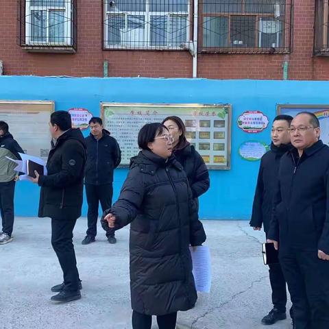 襄都区教育局到张家庄小学检查指导工作