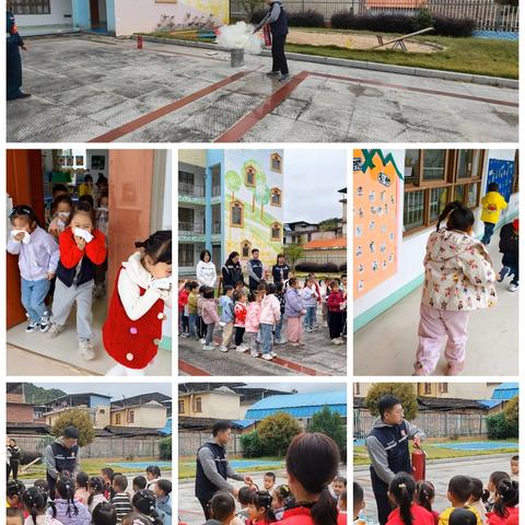 守护 “小火苗” 安全成长 —— 盖洋中心幼儿园消防演练活动