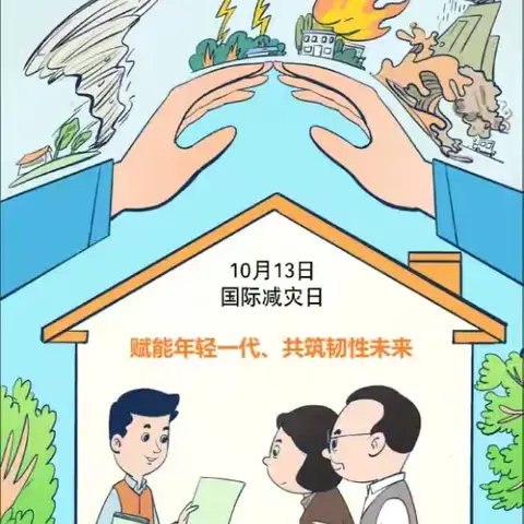 赋能年轻一代，共筑韧性未来——冶陶中心校国际减灾日防震演练活动