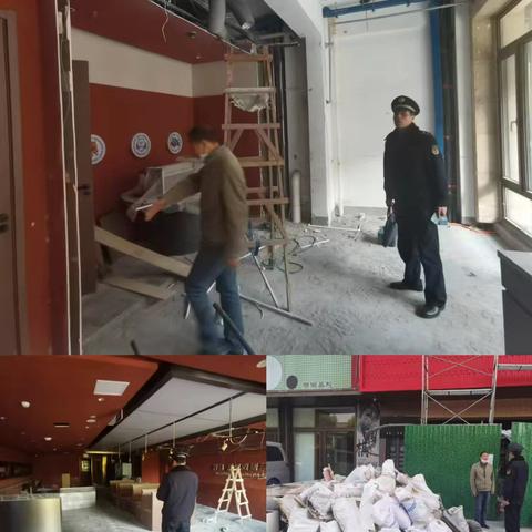 【大明湖街道】大明湖执法中队：加强巡查执法    确保施工安全