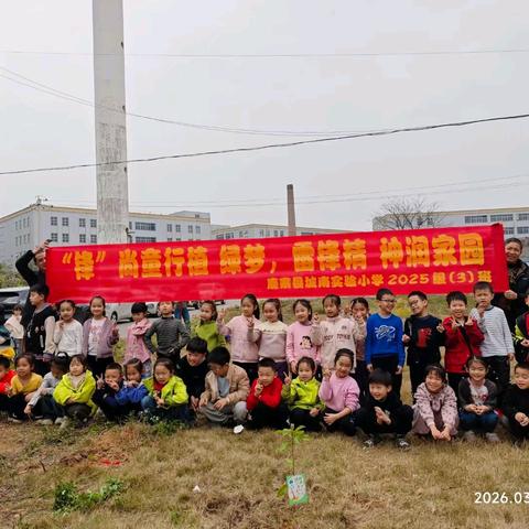 “锋”尚童行植绿梦，雷锋精神润家园——城南实验小学2025级（3）班主题活动纪实