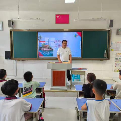 枣园街道分类办走进中心小学宣传垃圾分类知识