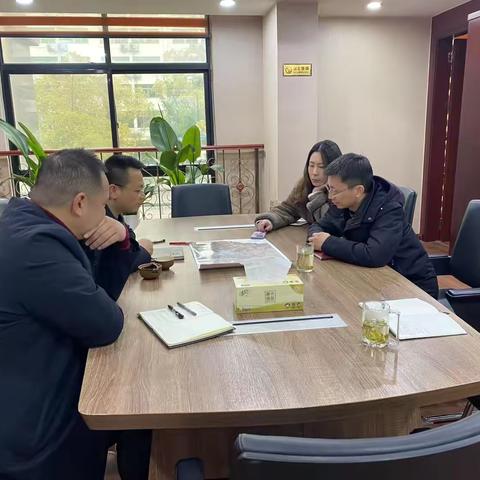 李荣俊副局长带领审批科、生态修复科走访双江湖开发建设中心