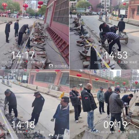 小区出入口升级改造，为民服务提质增效