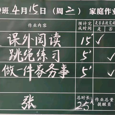 作业公示栏——“作业看得见，负担轻下来”