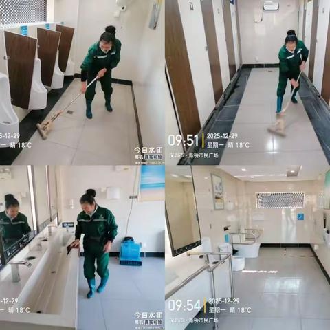 新桥街道每周查公厕行动
