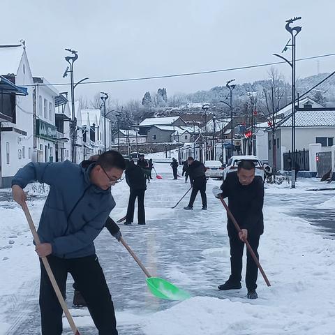 【以雪为令 迅速响应】张村乡全力清雪保畅通