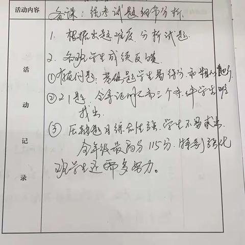 2023-2024学年第二学期初三数学第五次备课