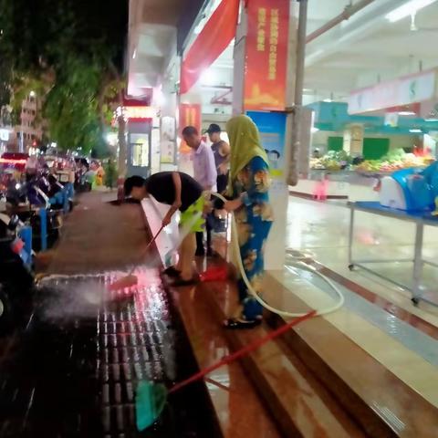 回辉文明市场9.13登革热防控工作