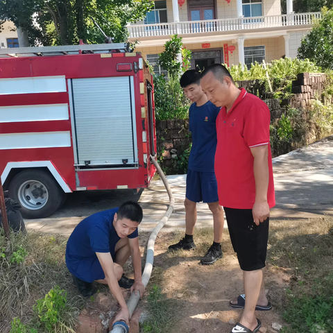 港边乡：水稻田缺水，送水解民忧