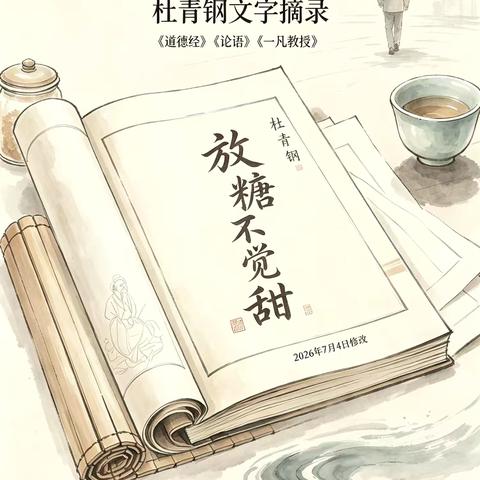 放糖不觉甜