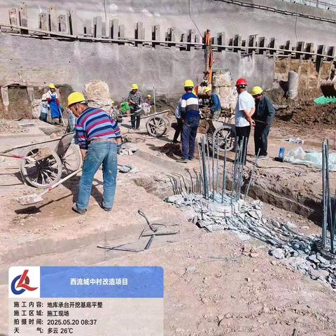 尖草坪区委检查组对西流城中村项目开展调研检查活动（二）