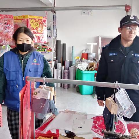 光明北路社区：安全巡查不放松 温暖守护迎新年