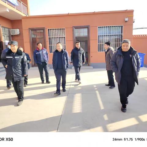 元旦送关怀、慰问暖人心—邯郸市中心医院领导到后营村慰问驻村工作队，开展“恳谈日”活动