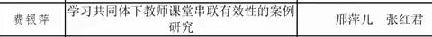 集智同行促成长 协作共进谱新篇——六年级语文教研组工作总结