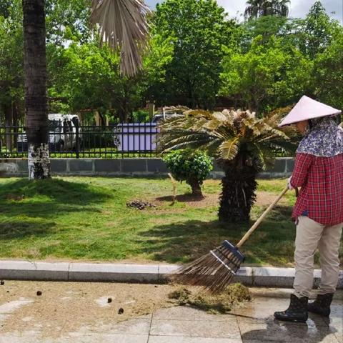 岭海物业财政项目——针对第4号台风“泰利”开展防台风工作简报