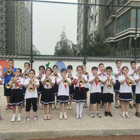 鼓楼小学2023礼仪号队圆满完成本学期学习！