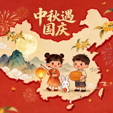 “童”享国庆，月满中秋— 哈前﻿幼儿园国庆中秋活动