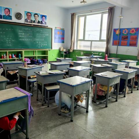 防震演练，安全“童”行——蔡村小学防震演练活动