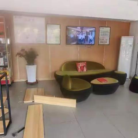 山西银行古矿绿苑社区支行6S管理成果展示