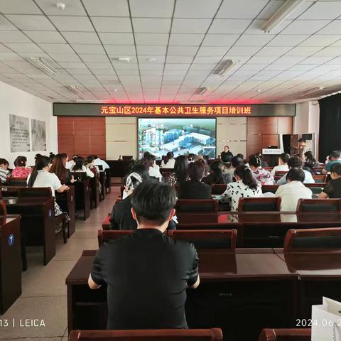 2024年全区基本公共卫生服务项目培训