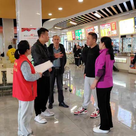 【太西街道潞才社区】开展第四季度食品安全包保工作