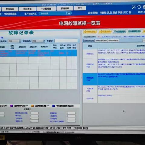 沈丘公司首条配电网线路实现“秒级自愈”复电