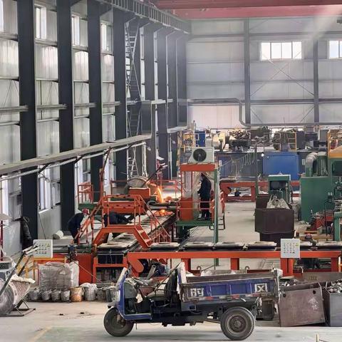 铸造车间840铸球生产线顺利复产，全体员工全力以赴奋力追赶目标