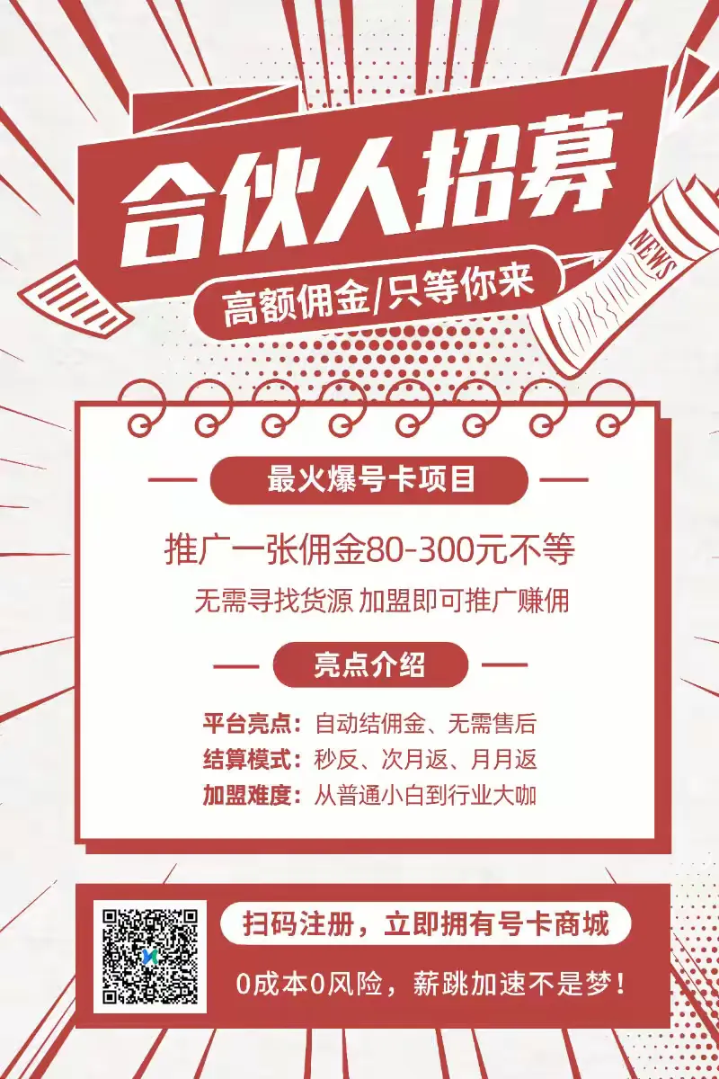 【支点通信】流量卡代理商招募，新手也能月入过万！ 广告商讯 第5张