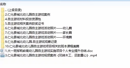 简篇-广东省岭南幼儿园自主游戏项目试点园
乐玩艺术 “玩”美童年
——仁化县城北幼儿园岭南自主游戏
项目工作简报