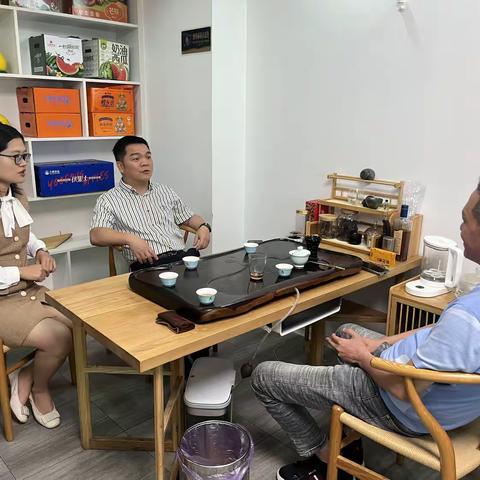 【仓山区惠企政策进企业活动月】金山街道走访久泰现代农业有限公司