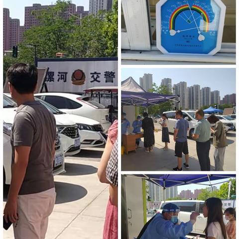 高温“爆表”我在岗，只为守护健与康-淞江社区核酸采样人员高温坚守采样岗位