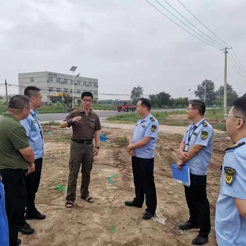 省生态环境厅督导我市黄河流域固体废物倾倒排查整治工作