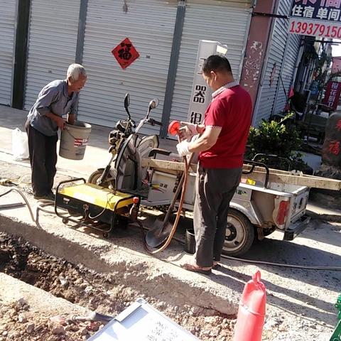 周山农发：涧西区供排水建设项目每日施工汇报