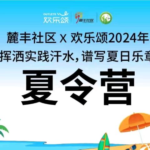 麓丰社区“挥洒实践汗水 谱写夏日乐章”夏令营活动精彩回顾